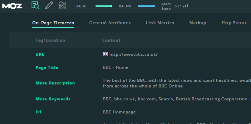 mozbar-chrome-seo-eklenti
