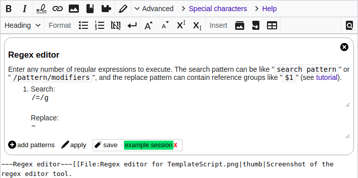 regex-editor