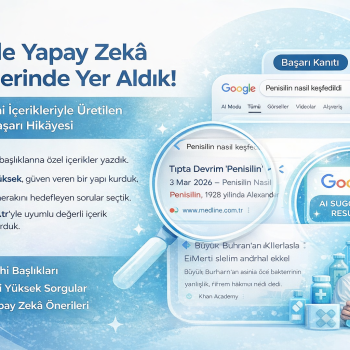 Sağlık Tarihi İçerikleriyle Google AI Mode’da Görünürlüğü Nasıl Artırdık?
